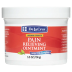 De La Cruz® Ungüento para Aliviar el Dolor Máxima Potencia con 11% Alcanfor 5.5 oz (156 g)