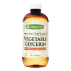 De La Cruz® 100% Pure Vegetable Glycerin, USP Grade 8 FL. OZ. (236 mL)