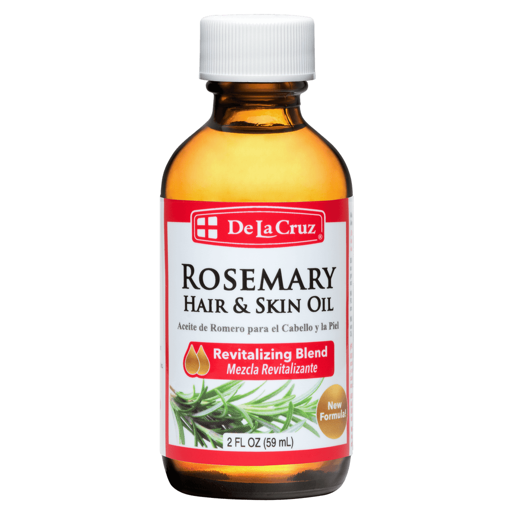 De La Cruz® Mezcla de Aceites para Cabello y Piel con Romero 2 FL. OZ. (59 mL)