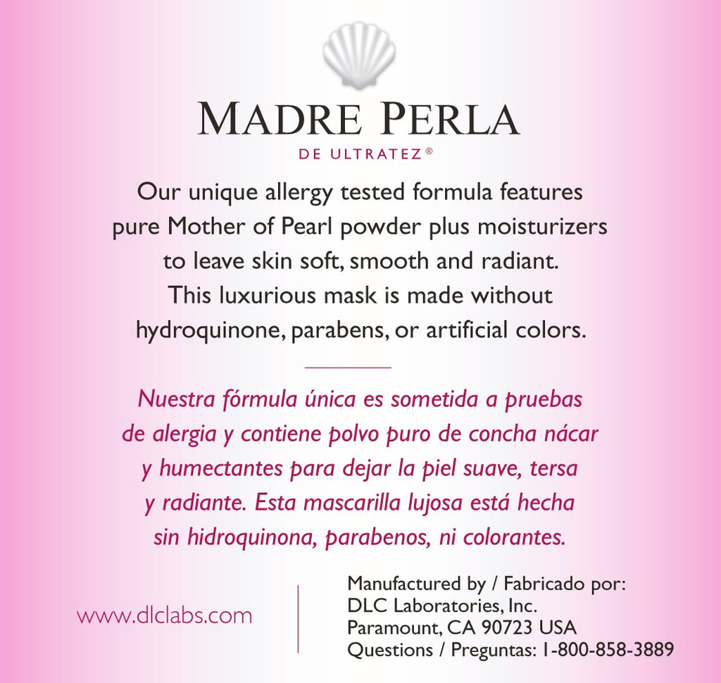 Mascarilla Iluminadora de la Piel Madre Perla de Ultratez® 4 OZ (114 g)