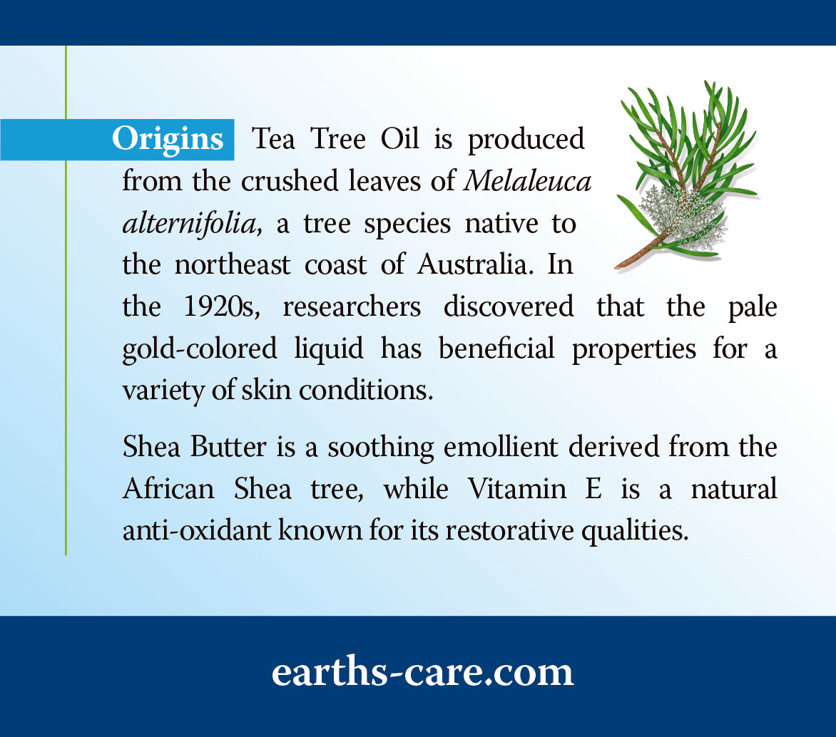 Earth's Care® Bálsamo de Aceite de Árbol de Té 2.5 OZ. (71 g)
