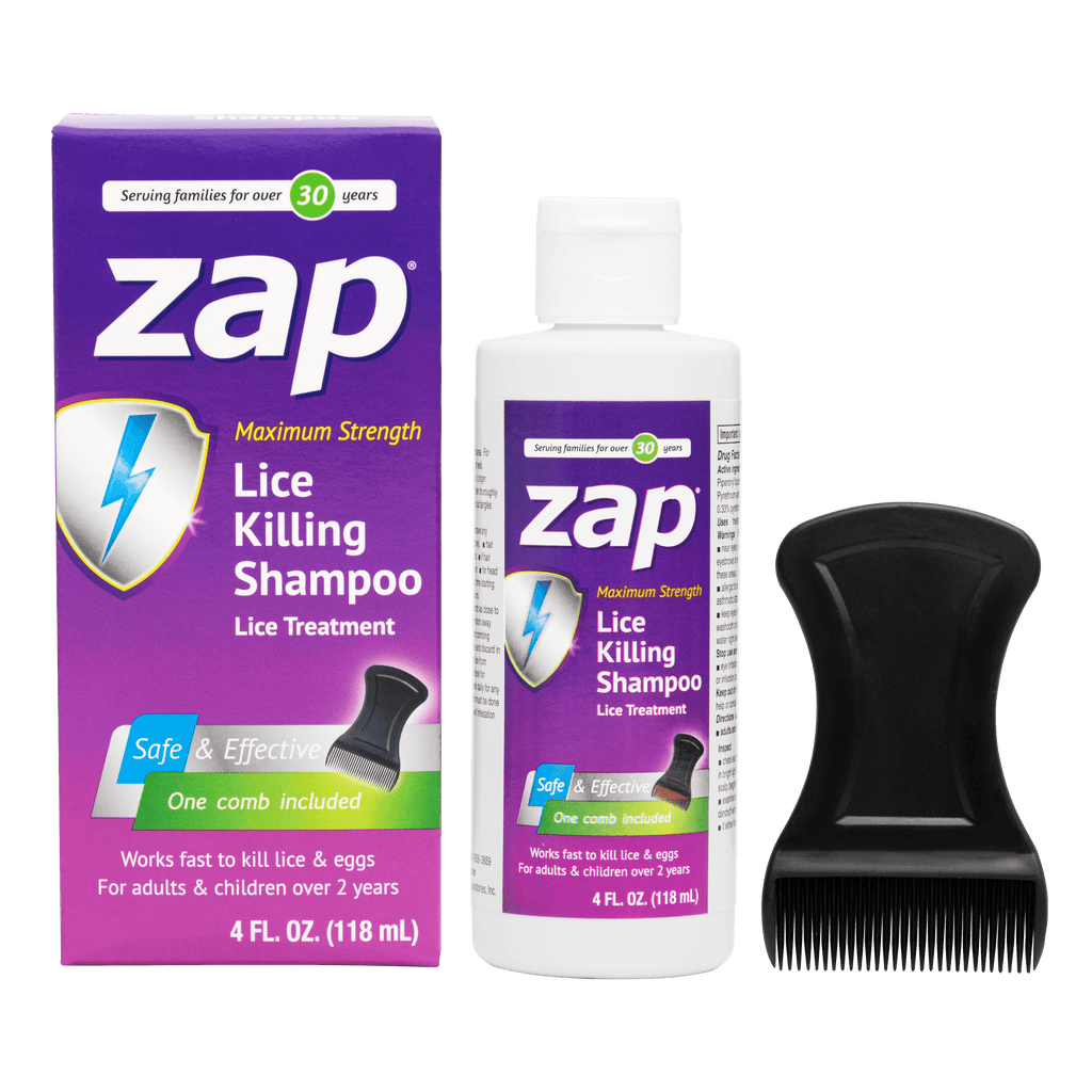 ZAP® Champú para eliminar piojos 4 FL OZ (118 mL)