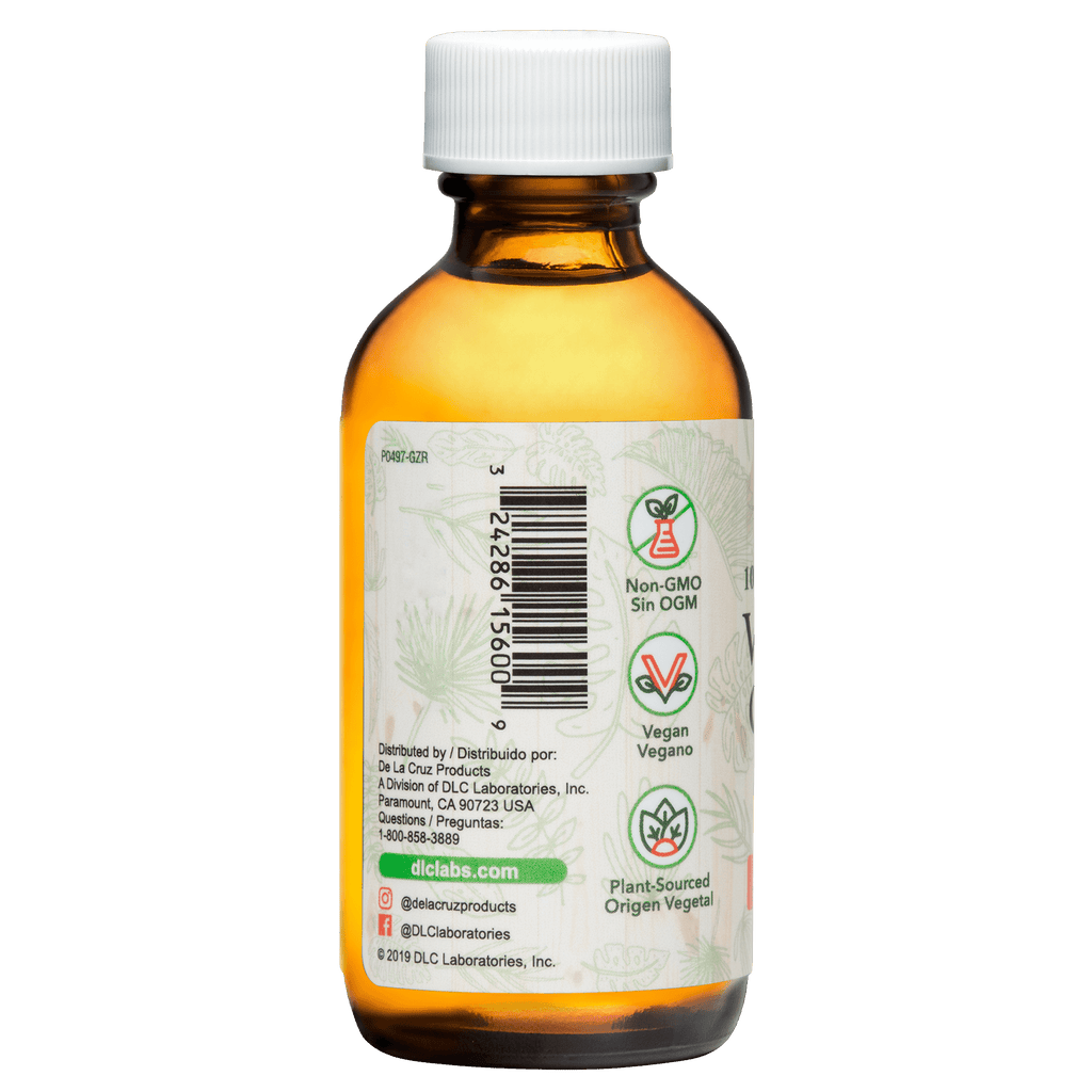 De La Cruz® Glicerina Vegetal 100% Pura, Grado USP 2 FL. OZ. (59 mL)