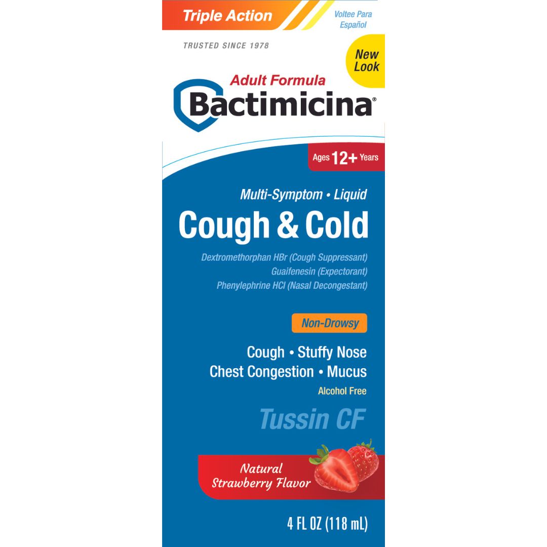 Bactimicina® Tos y Resfriado Líquido 4 FL OZ (118 mL)