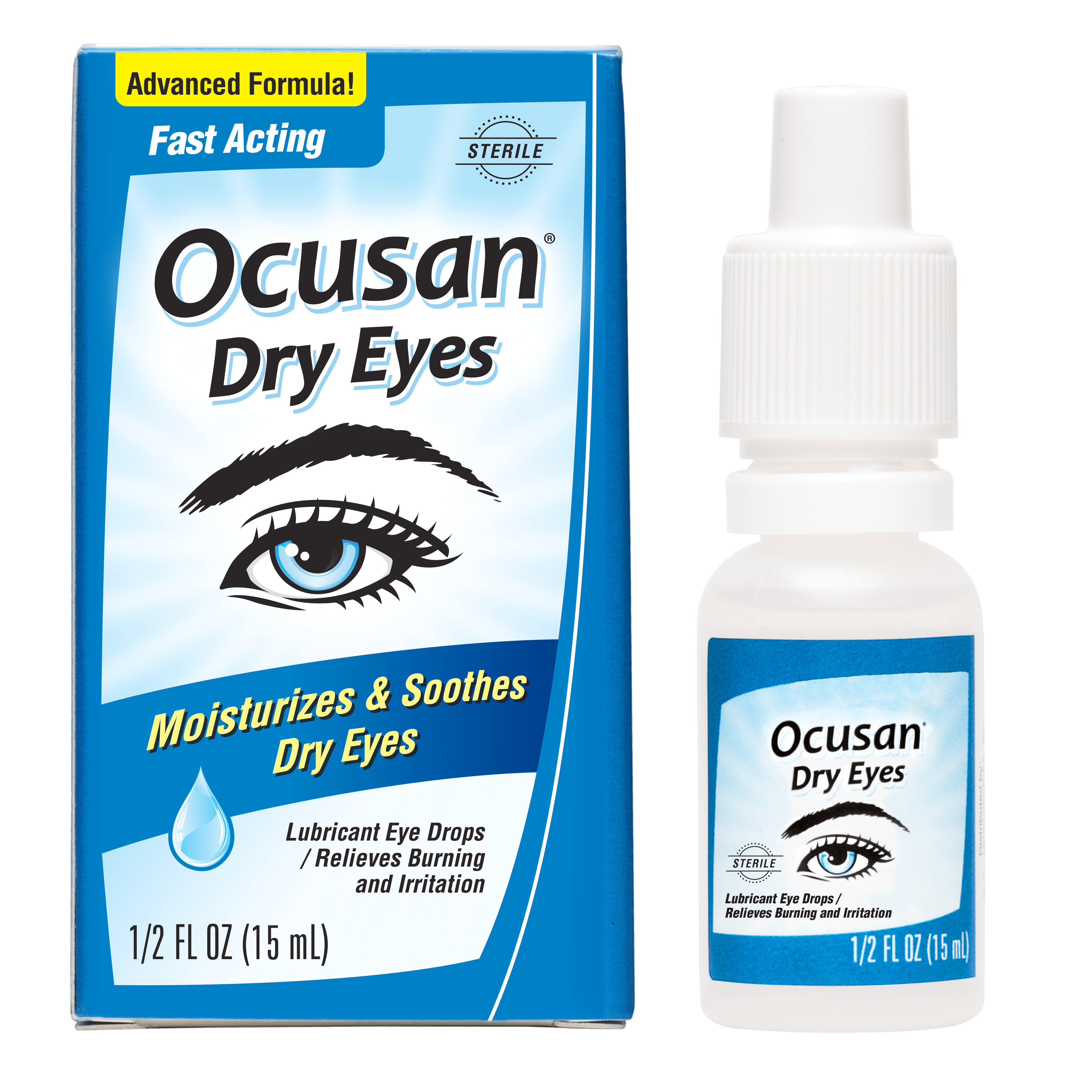 Ocusan® Gotas lubricantes para ojos secos 0.5 FL OZ (15 mL)
