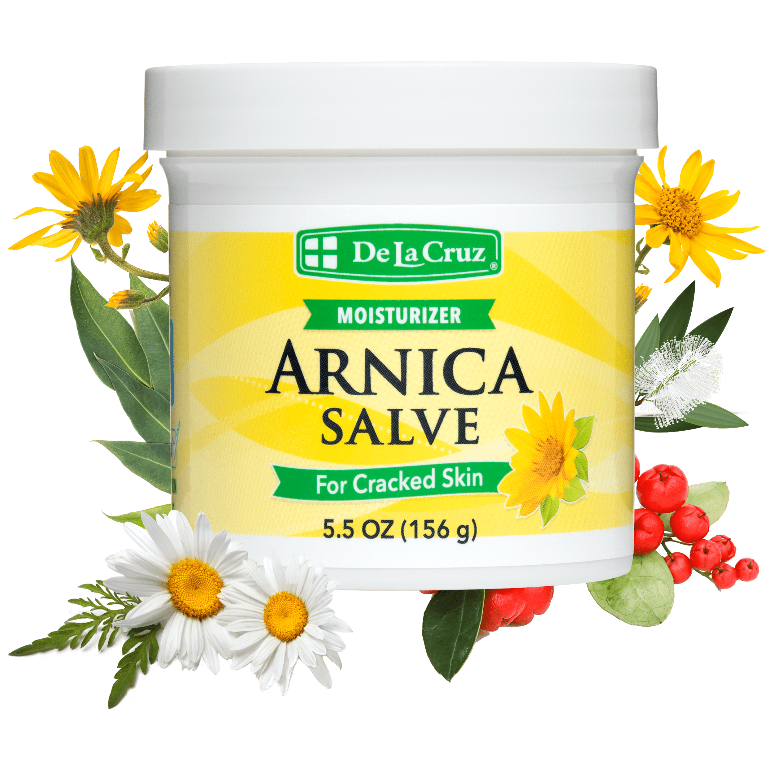 De La Cruz® Crema Hidratante de Árnica 5.5 OZ. (156 g)