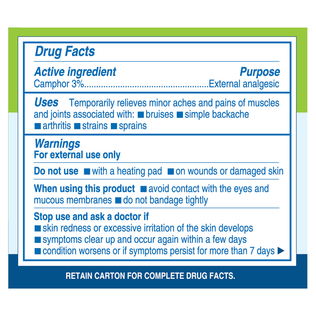Earth's Care® Bálsamo Muscular y Articular 2.5 OZ (71 g)