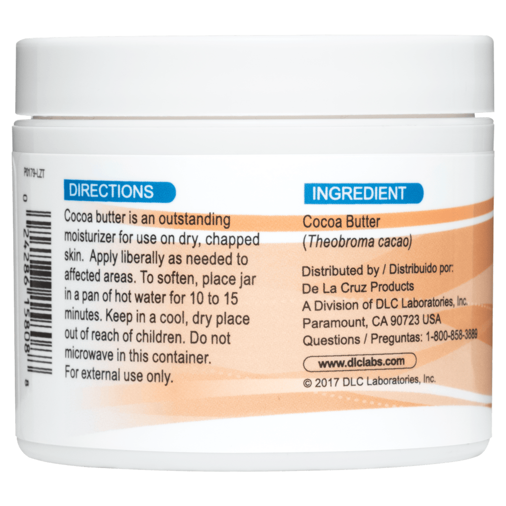 De La Cruz® Manteca de Cacao 100% Pura y Natural 4 oz. (114 g)