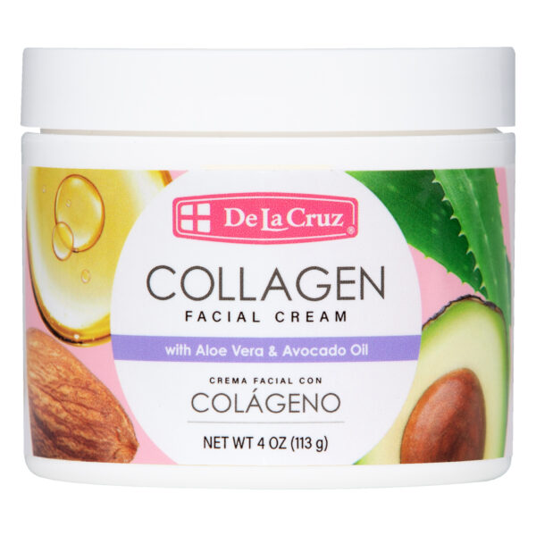 De La Cruz® Collagen Facial Cream 4 OZ. (113 g)