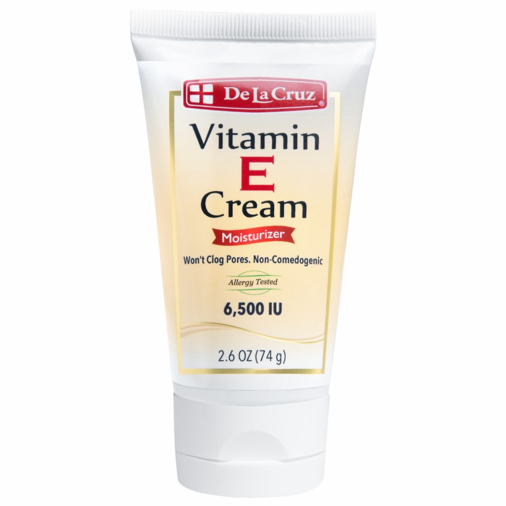 De La Cruz® Vitamin E Cream 2.6 OZ. (74 g)