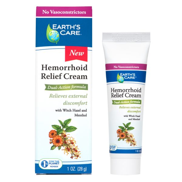 Earth's Care® Hemorrhoid Relief Cream 1 OZ (28g)