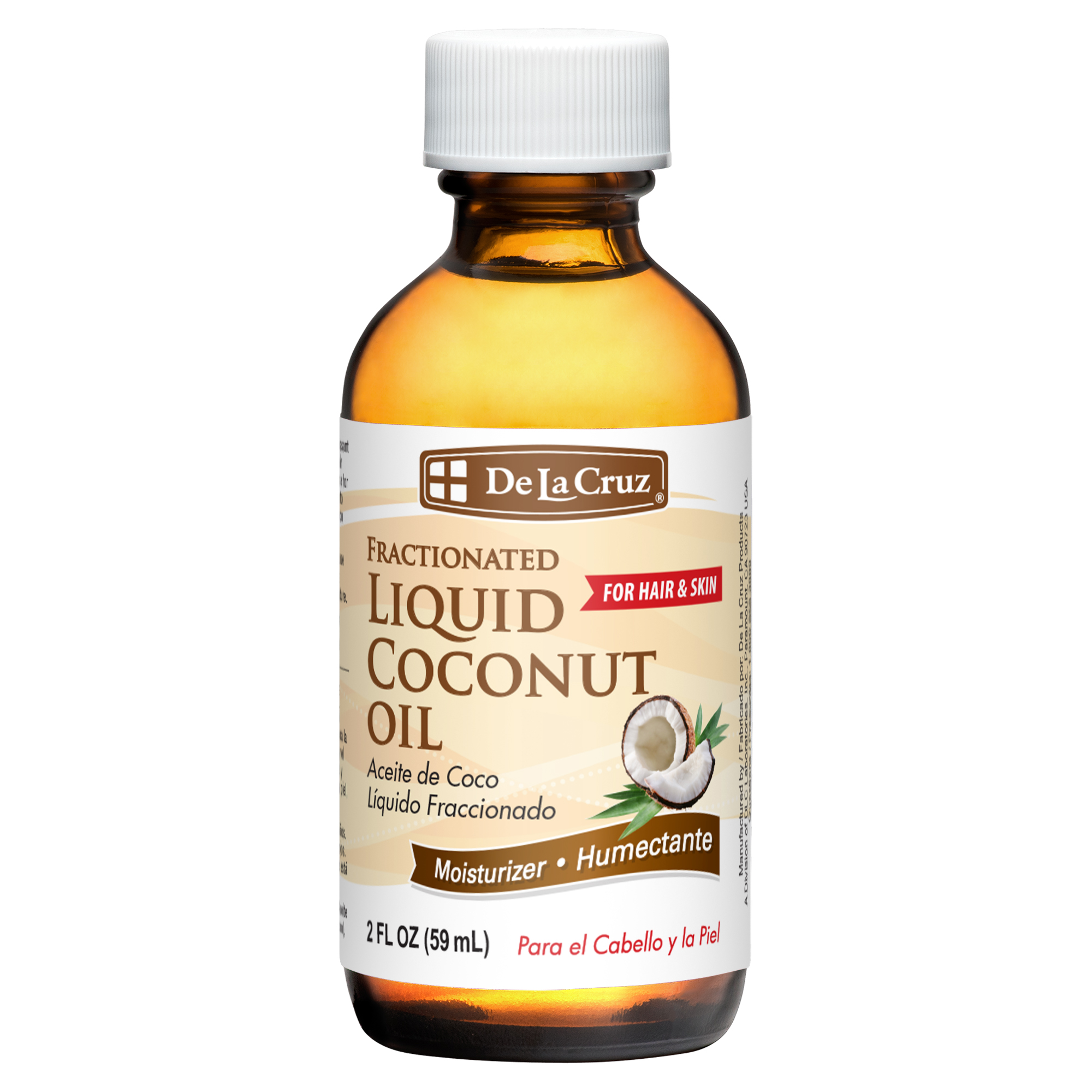 coco　リピブ2 オイル1 ¥8500 De La Cruz® Fractionated Liquid Coconut Oil 2 FL. OZ. (59mL)
